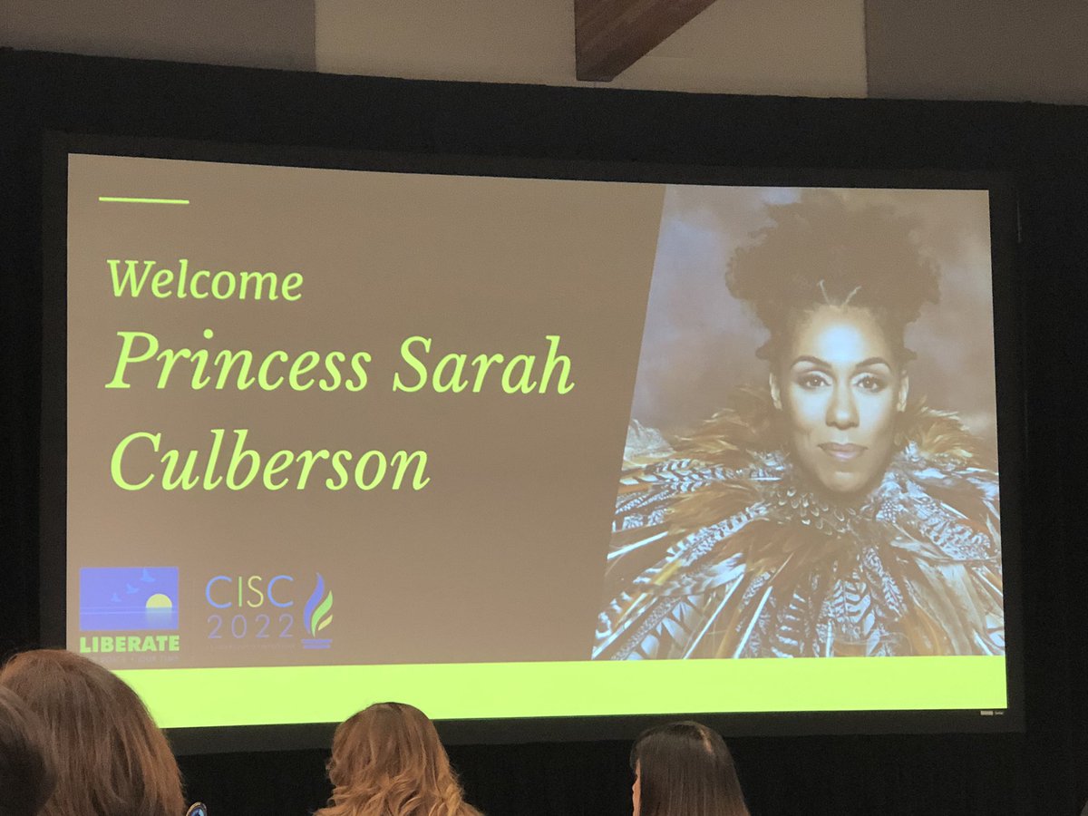 TweetsNoelle's tweet image. Loving the experience with @iamprincesssc! #cisc2022