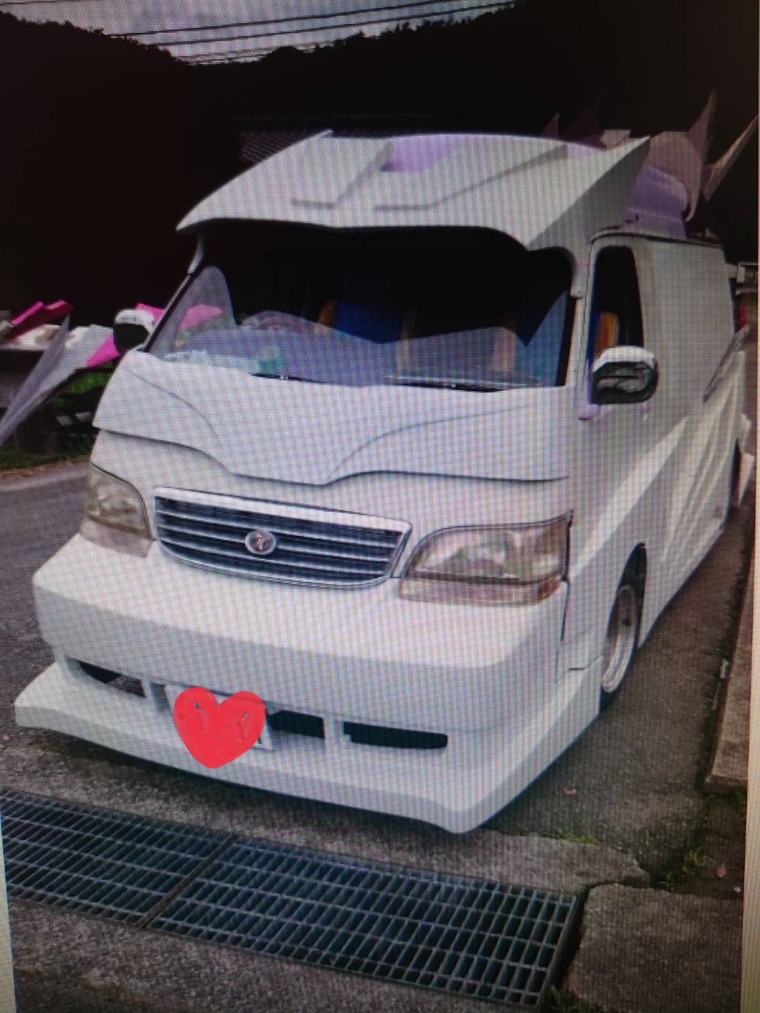 ☆即 黒 ハイエース ゼルダ バニング hi-ace zelda vanning 未組 1/24