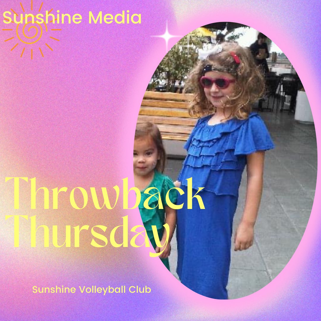 Throwback Thursday! Who can name this currently Sunshine Volleyball Club member?
