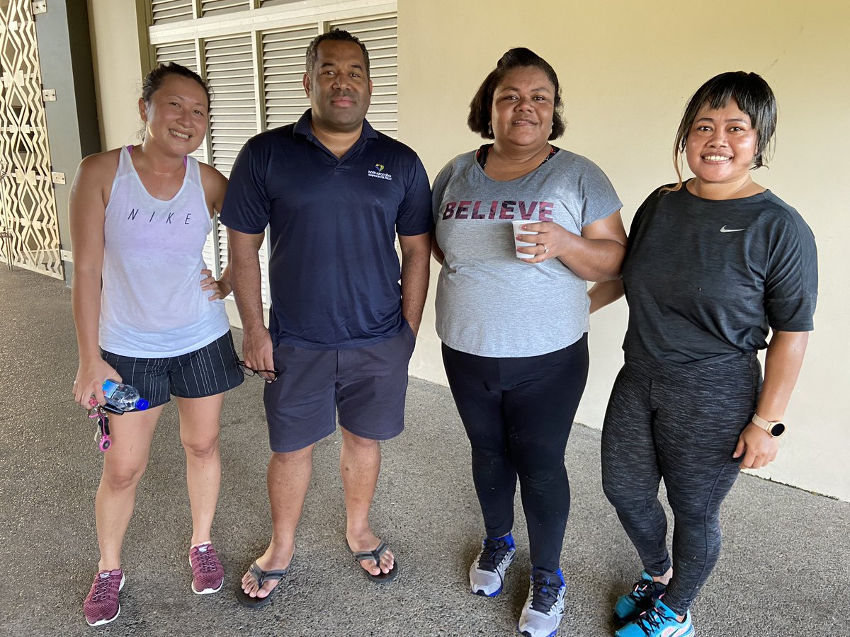 AusHCFJ's tweet photo. Vinaka vakalevu to all those that joined #TeamADF for the first #vuvale bootcamp of the year🙌! 

The high intensity workouts were a great way to start the day. https://t.co/DWWF4Pl4JN