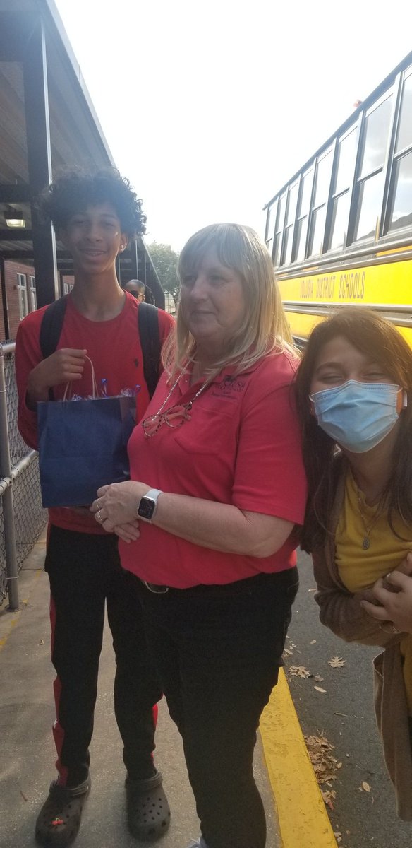DHS "wheelie" love our bus drivers and attendants.
