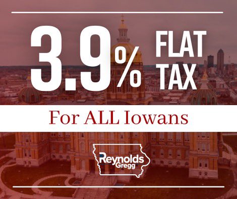 KimReynoldsIA's tweet photo. HISTORIC TAX CUT FOR ALL IOWANS: 
Passed the Iowa Senate ✅ 
Passed the Iowa House ✅ 
Bipartisan Support 🔴 🔵 
Soon to become LAW!!! https://t.co/9RYlnWx5J4