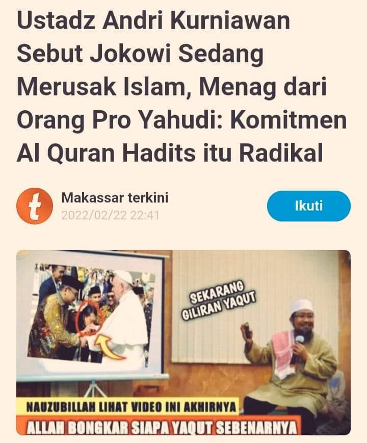 Sekarang Ini Orang Gila Tidak Banyak, Tapi Orang Yang Akan Gila Banyak Melihat Indonesia Udah Maju...