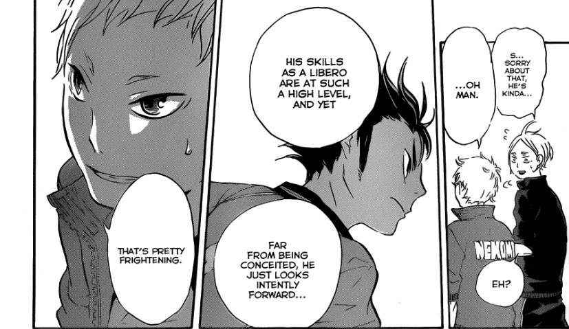 you know what's insane to me about yakunoya...

nishinoya went from calling yaku #3-san to calling each others first name WHICH IS BIG DEAL FOR ME OF COURSE ?? bc we have NO IDEA what happened between these two to get this so close 