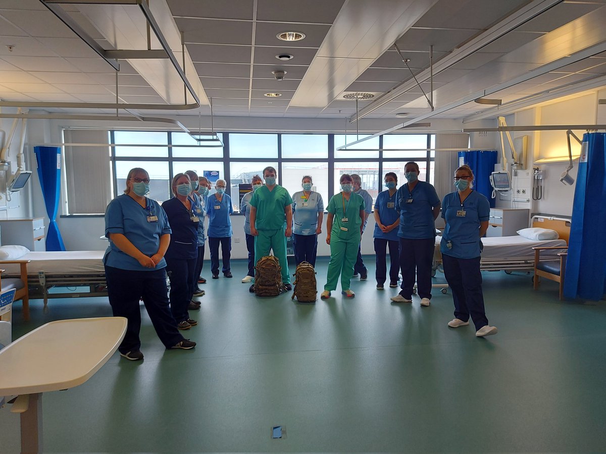 A fond farewell from Team Amia today to our army colleagues. Thank you for your hard work and support. A true credit to your profession. Thank you. Stay safe. <a href="/NHSGrampian/">NHS Grampian</a> <a href="/NHSG_PEFs/">NHSG Practice Education 💙</a> <a href="/jewen/">Jane Ewen</a> #teamwork