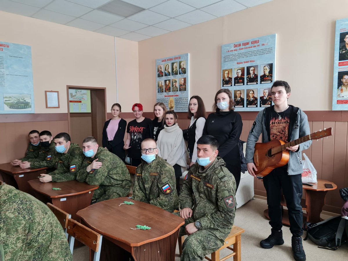 RusGeogPenza's tweet photo. МОЛОДЁЖНЫЙ КЛУБ РГО ГОРОДА СЕРДОБСКА В ГОСТЯХ У ВОЕННОСЛУЖАЩИХ
https://t.co/w2sSYbE4we https://t.co/srwyIzHYcZ