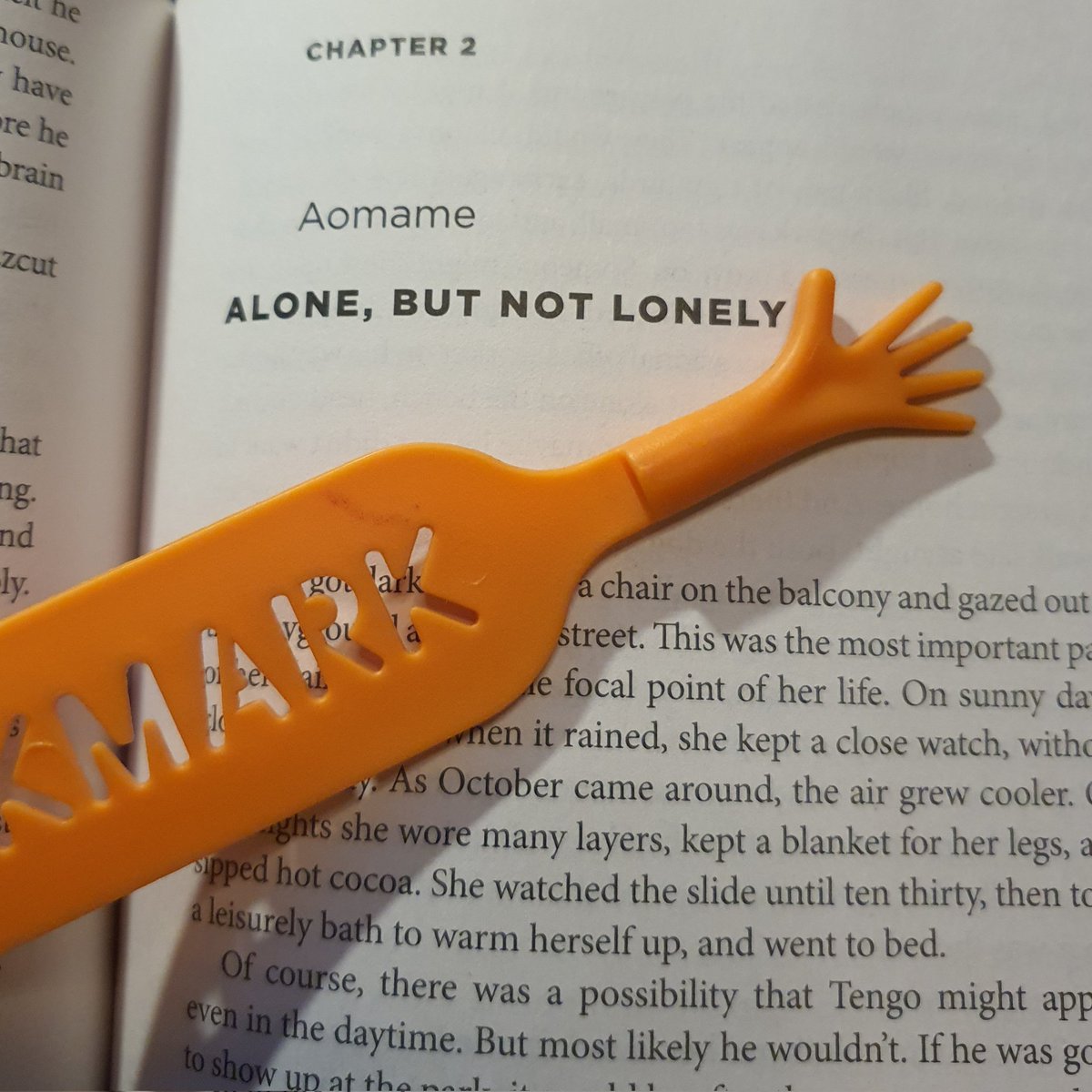 chainess___'s tweet photo. Alone, but not lonely.

#Iq84
#HarukiMurakami https://t.co/SYNCRRYryI