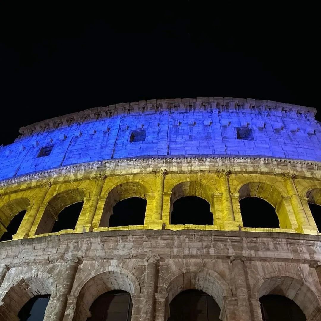 ParcoColosseo's tweet photo. #museumsagainstwar 🕊 https://t.co/NVNK3nvIig