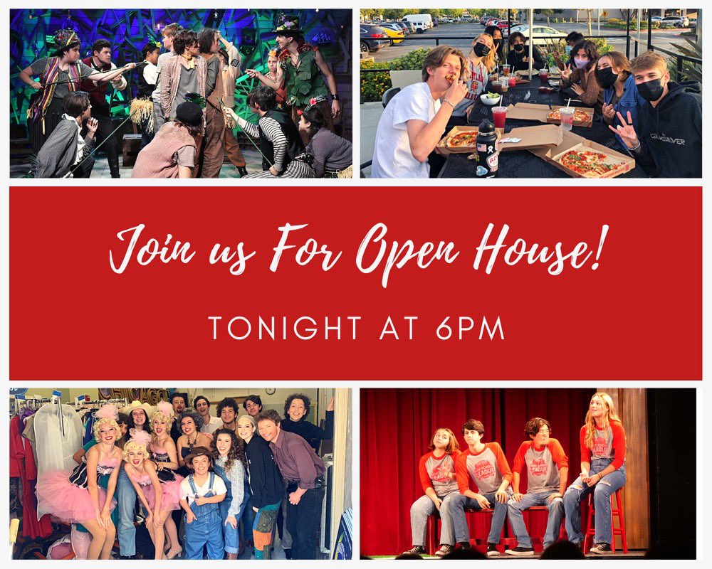 Calling all incoming 9th graders! Get to know the PV Drama Department at Open House tonight at 6pm. Performances by ComedySportz and the cast of Matilda!