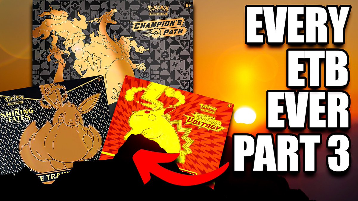 UnifiedFusions's tweet photo. It continues, and we are opening some bangers. Go check it out now:  https://t.co/CW6AaUpiys #pokemon #pokemonopening #pokemoncards #vividvoltage #championspath #shiningfates #etb #elitetrainerbox #boxopening #pokemongo #pokemonlegendsarceus #pokemontcg https://t.co/Ij9nRYV1Bn