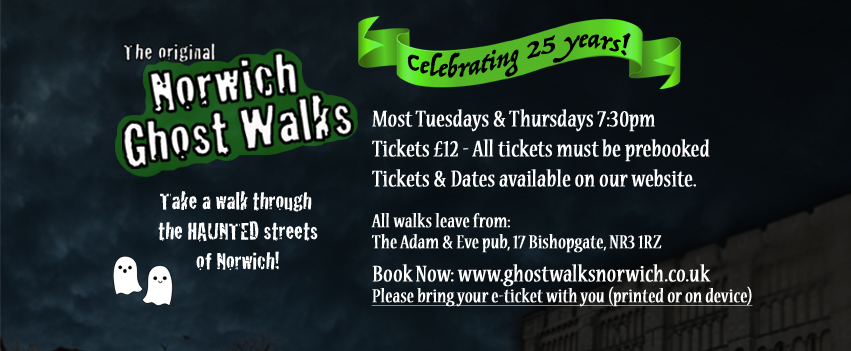 2022 we're back with Weekly Walks from April 5th. Most Tuesdays and Thursdays. Booking essential, visit our website for tickets. &amp; we're celebrating 25 years! Watch this space for special announcements