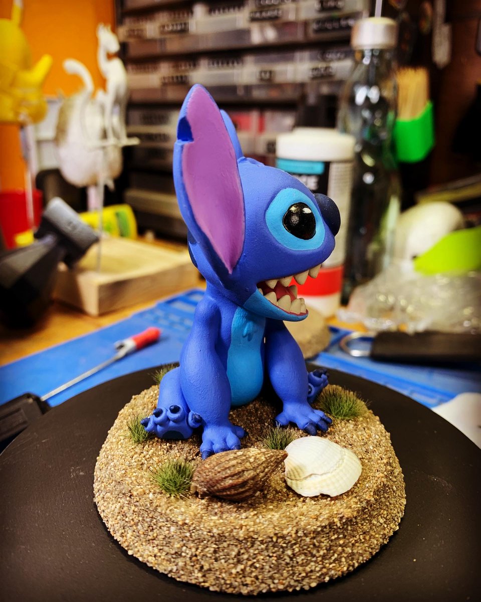 FpvSongbird's tweet photo. Petit stitch enfin terminé!!😄
Modelisé par @ChaosCoreTech  dispo sur @thingiverse et @Cults3D 

#3dprinting #3dprint #resine #elegoo #elegoomars #elegoomars2pro #stitch #disney #liloetstitch #liloandstitch # https://t.co/8ed6uBu2Th