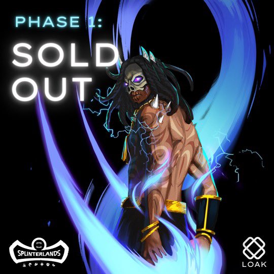 WakaFlocka's tweet photo. How its goingโฆ Phase 1? #soldout Phase 2? #ohletsdoit @loakofficial @splinterlands #NFTs #NFTcollection stay tunedโฆ https://t.co/Zpfko09e0m