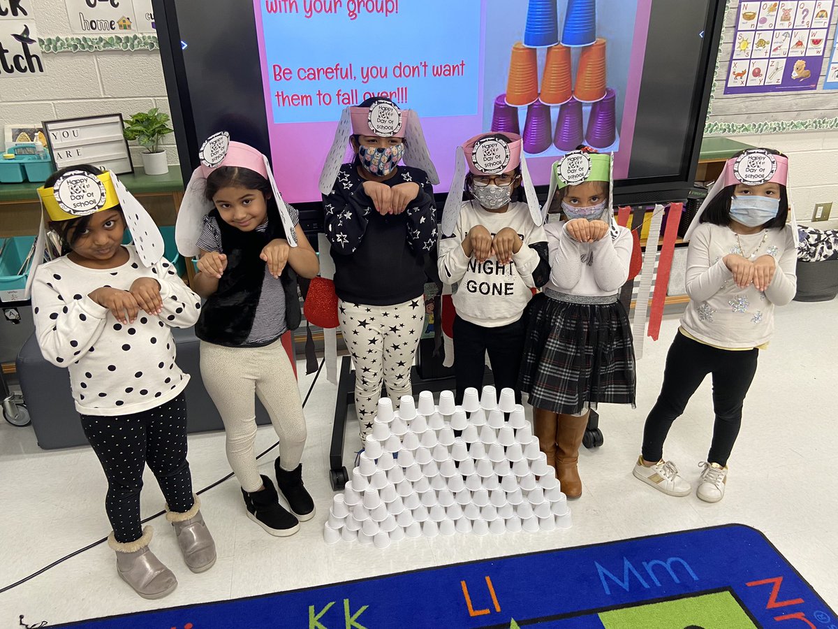 Happy 101st day of school! Our class celebrated 101 days of resilient learning in 1st grade! Our room was full of many smiling Dalmatians who took on some exciting 5 C’s challenges today! 🖤🤍 <a href="/MrsBeltranGPE/">Anissa Beltran</a>