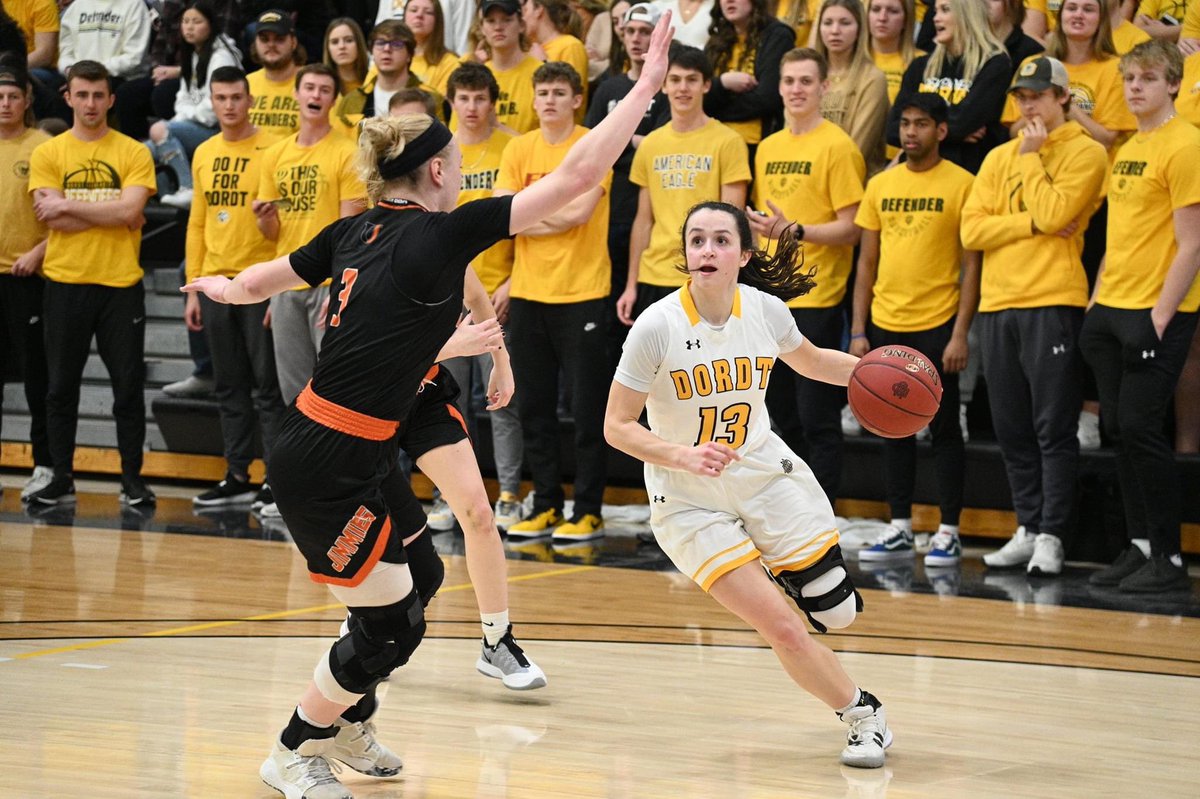 DordtWBB's tweet photo. GPAC Quarterfinal โก๏ธ GPAC Semifinal
Saturday @ 3:00pm vs the DWU Tigers. Help us create another great atmosphere in the DeWittโ๏ธ๐
#GPACTournament #Home https://t.co/dSPTpfCiTe