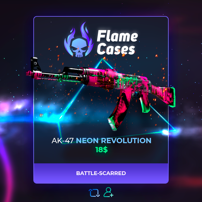 Giveaway Time!

⌛ 48H Giveaway!

✴️ AK-47 Neon revolution ✴️

To Win:
💥Follow Us
💥Retweet this post
💥Tag 2 friends

#csgogiveaway #csgo #csgoskins #csgockin #CS  #Flamecases #csgoskinsgiveaway #csgocases #csgocase #csgoskinsfree #csgoskinsgiveaway