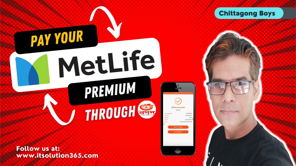 hafij778's tweet image. Let&apos;s learn how you can pay your Metlife Alico Policy Premium from your home through Nagad. 
#itsolution365 #MetLifeBangladesh #MetLife #alico #Nagad
itsolution365.com/metlife-alico-…
