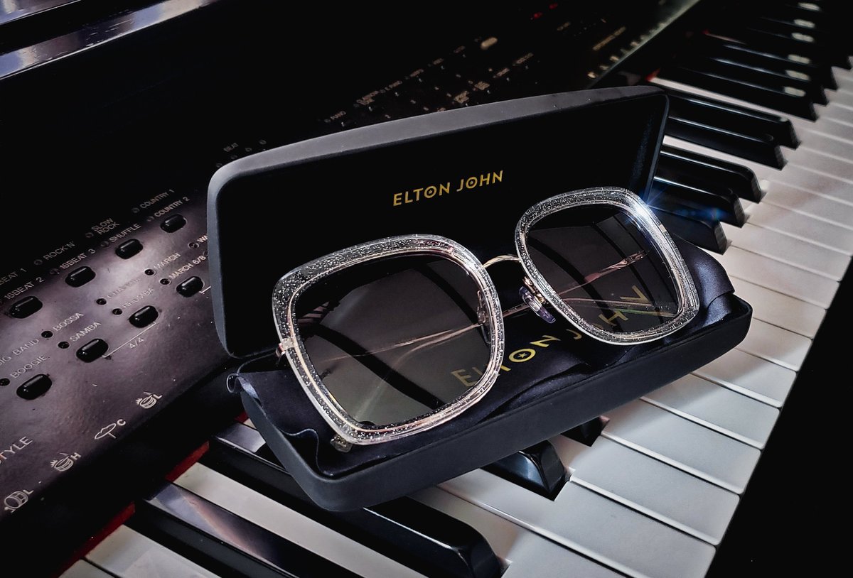 TheHorrorDude_'s tweet photo. Pulled the trigger on these beautiful shades from the Elton John @eltonofficial collection! All proceeds go to the Elton John Aids Foundation #EltonJohn #FuckAIDS https://t.co/EmSt16uEP5