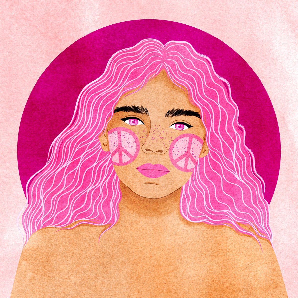 amylilistudio's tweet photo. ✨WIP✨ All I’m wishing today is peace 💛
Thinking of offering her as a free mint when she is finished 💛 https://t.co/JqSnEygBkK