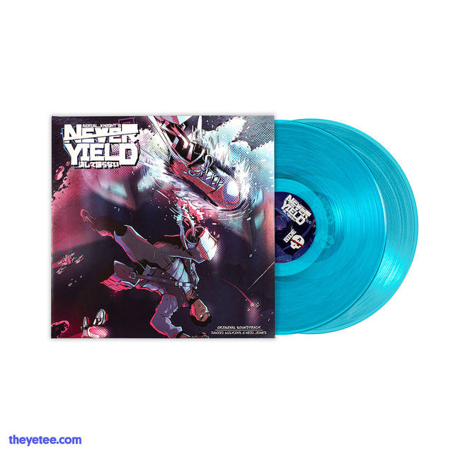 Have you scoped out @aerial_knight's Never Yield yet? We've got a selection of merch featuring the indie cult hit, including an official tee, stickers, and the soundtrack on vinyl! https://t.co/ehKXVnOh9W 