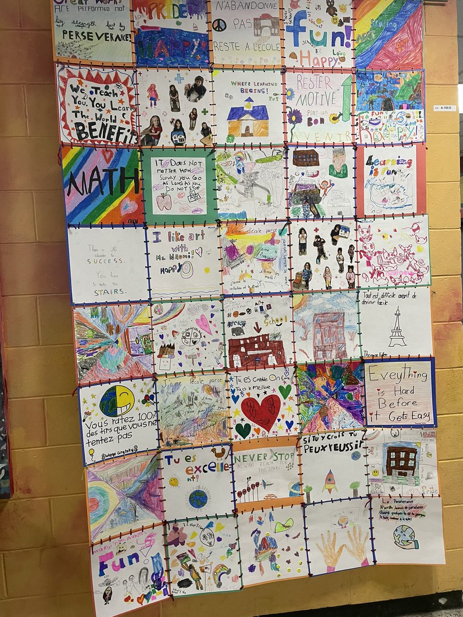 <a href="/StGabriel_EMSB/">St. Gabriel Elem</a> Stay in school quilt <a href="/perseverance/">perseverance</a> week