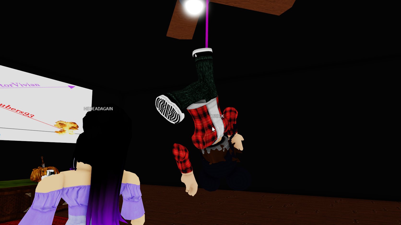 KreekCraft on X: A new Roblox Hacker known as Director Vivian has just  hacked and shut down a few popular Roblox games. She's directly targeting  and coming after me. Calling me out