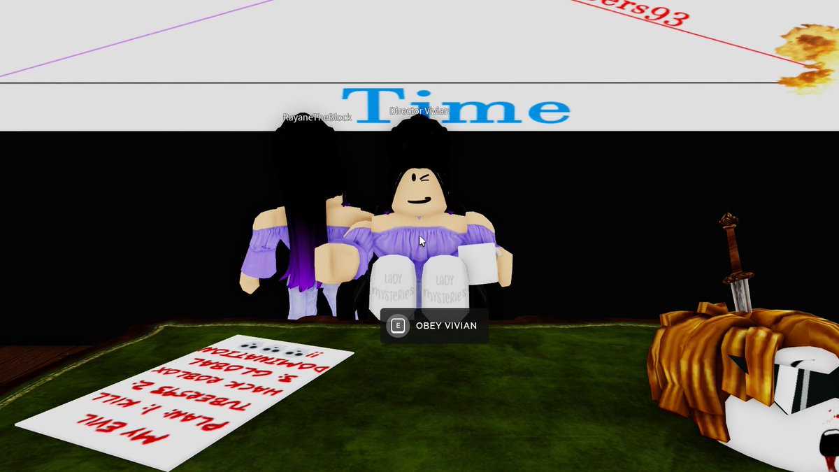 THIS NEW ROBLOX HACKER HATES TUBERS93!? (DIRECTOR VIVIAN VS TUBERS93) 