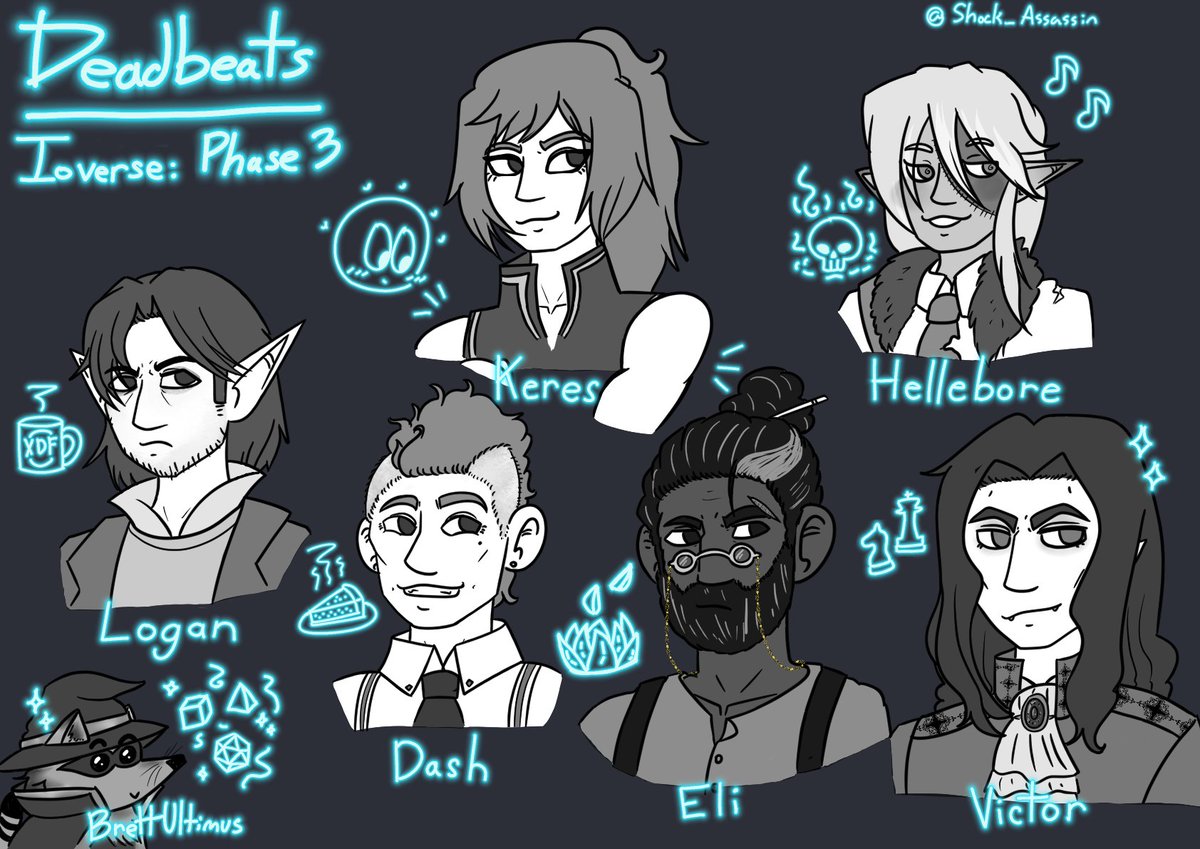 Shock_Assassin's tweet image. Already posted this to the discord but I wanted to post it here too! Can't wait to see how their adventures unfold! #ArtofIo