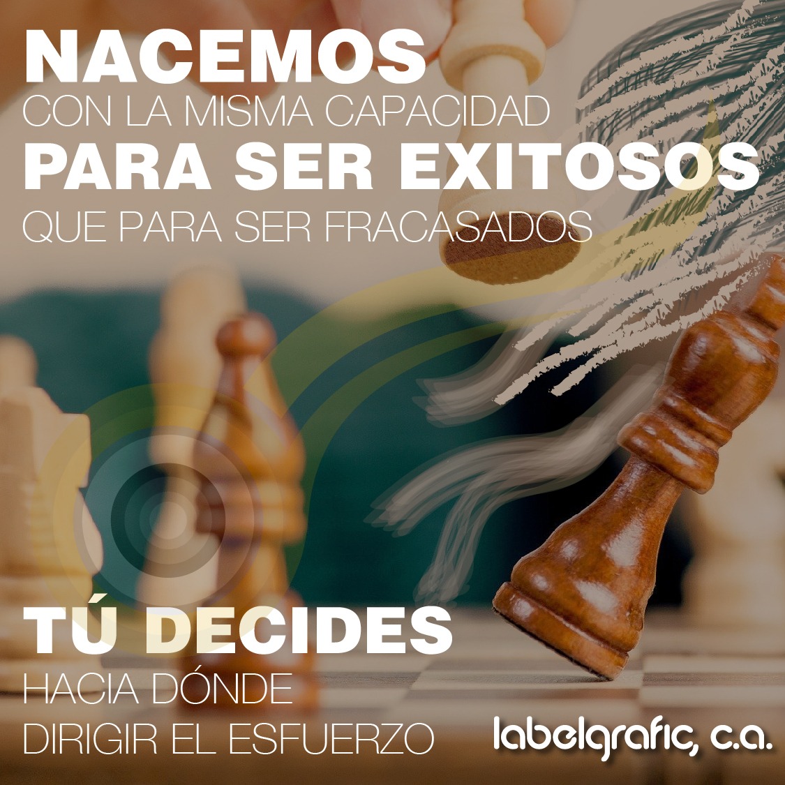 Labelgrafic's tweet photo. FRASES #motivadoras

NACEMOS CON LA MISMA CAPACIDAD PARA SER EXITOSOS QUE PARA SER FRACASADOS TÚ DECIDES HACIA DÓNDE DIRIGIR EL ESFUERZO

#diseño ✏️✒️
#creatividad 🎨🖌️
#etiquetasautoadhesivas 🔖
#imagen ☑️
#asesoria 📝
#etiquetasautoadhesivas

https://t.co/07Mdmfgvut https://t.co/XHcfPKOlqF