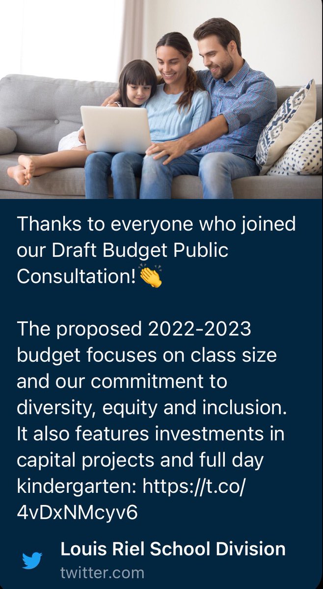Way to go <a href="/PembinaTrails/">Pembina Trails SD</a>! So glad you see the importance in funding vital early years programs such as FDK! Come on @WinnipegSD it’s your turn to make the right choice. #saveFDK.  <a href="/wpgchris/">Chris Broughton</a> @ArleneHReid <a href="/LSchatkowsky/">Linda Schatkowsky</a> <a href="/DumontJamie/">Jamie Dumont</a> @iJenChen <a href="/minewasko/">Hon. Wayne Ewasko 🇺🇦</a> <a href="/WinnipegTA/">Winnipeg Teachers' Association</a> @mbteachers