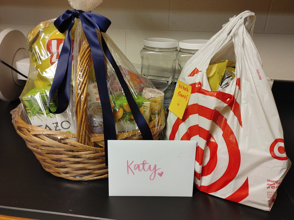 Ms. K. Yam (@kyambio) on Twitter photo SO thankful for the support of my <a href="/VHS_Science/">Varina High School Science Department</a> team. After being out 5 days for health issues, I came back to this TOY/ get well soon basket of goodies. โค๏ธ y'all! <a href="/jyambio/">Juliana Yam</a> @ap_vhs <a href="/VHS_Knuckles/">Nuckols</a> <a href="/CatsVhs/">CatsChemVHS</a> <a href="/MsPDoYouLoveMe/">Miss Peterson</a> <a href="/MrAgeeVHS/">Mr. Agee</a> <a href="/MrsPinkey_VHS/">Mrs. Pinkey</a> <a href="/DavidPaulMedic1/">David Paul Medici</a> <a href="/adunham61794987/">Ms. Dunham</a> SO thankful for the support of my <a href="/VHS_Science/">Varina High School Science Department</a> team. After being out 5 days for health issues, I came back to this TOY/ get well soon basket of goodies. โค๏ธ y'all! <a href="/jyambio/">Juliana Yam</a> @ap_vhs <a href="/VHS_Knuckles/">Nuckols</a> <a href="/CatsVhs/">CatsChemVHS</a> <a href="/MsPDoYouLoveMe/">Miss Peterson</a> <a href="/MrAgeeVHS/">Mr. Agee</a> <a href="/MrsPinkey_VHS/">Mrs. Pinkey</a> <a href="/DavidPaulMedic1/">David Paul Medici</a> <a href="/adunham61794987/">Ms. Dunham</a>