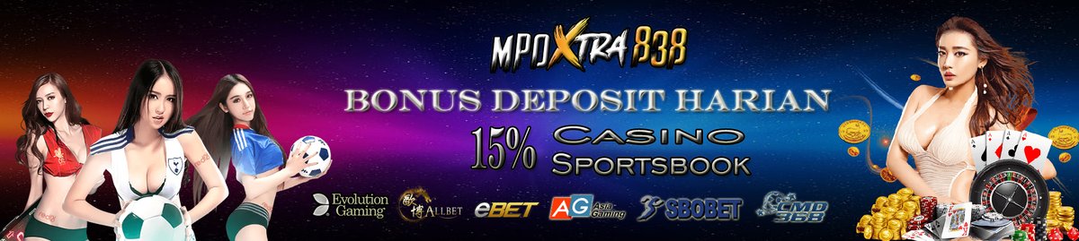 mpoxtra838's tweet photo. Bonus Deposit Harian Casino Dan Sportsbook 15% - Mpoxtra838
Bonus Hingga Rp.500.000.-
Minimal Deposit Rp.30.000.-
Untuk klaim kunjungi situs resmi Mpoxtra838
Link Alternatif : https://t.co/NCNNdGt29W
#MPOXTRA838 #situscasino #livecasino #casinoonline #casino #promocasino https://t.co/xDkhZRrbYb