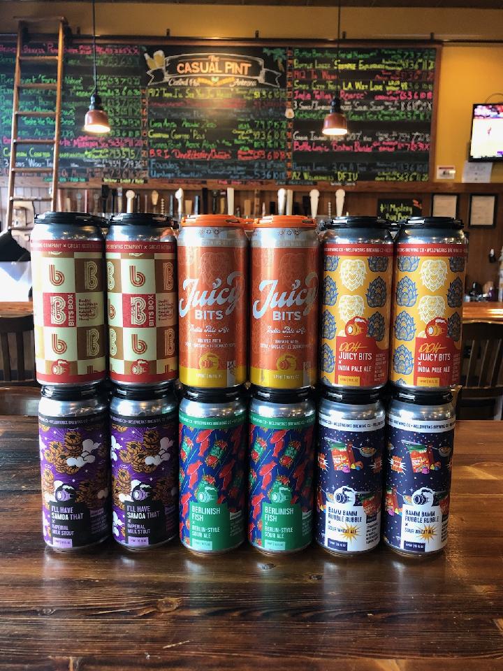 We got in a @weldwerksbrewing delivery so swing in for #musicbingo and bring some of this deliciousness home! #thirstythursday #beerpic #craftbeerlover