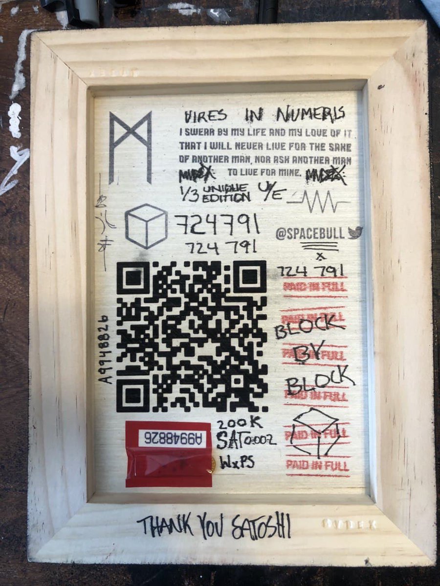 spacebull's tweet photo. Block 724 791 1/3 UE #MVDEX

#bitcoin only

Available now:

https://t.co/O8CdQggiOx https://t.co/XzntGOWZJ9