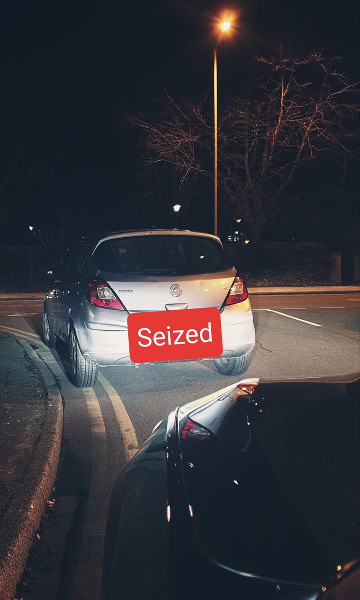 #S4ARV + #S5ARV have taken a drink driver off the road in the Cannock area tonight. Not only did he blow over twice the legal limit, he wasn't insured either! A trip to custody for him and the inpound for the car. 

🚗❌🚶‍
🍺❌
#Oplighting #drinkordrive