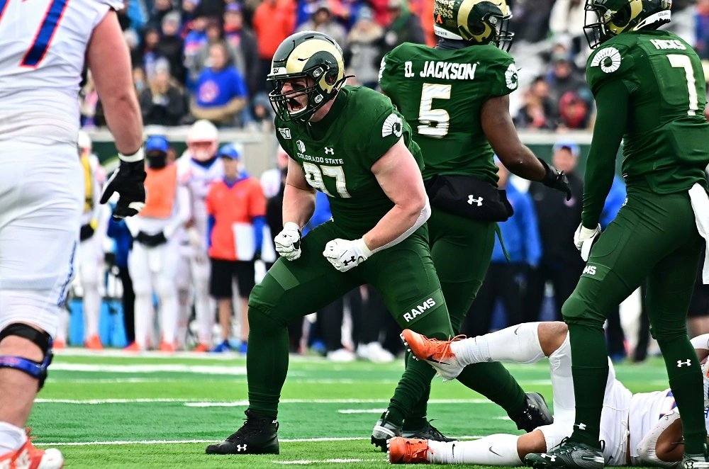 MayhemMcDowell's tweet photo. After a great conversation with @CoachMattMumme, Iβm grateful to receive an offer from Colorado State University!#RamGritπ @roberson_derick @FriscoMemo_FB @twftraining @TrustMyEyesO @CSUFootball @CoachWilliamsII https://t.co/G8MZ2Ar4jt