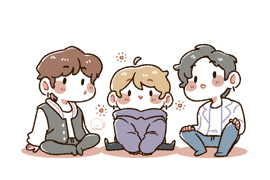 plumadot's tweet photo. collection of some of my tiniest tannies because i wanna draw like this again https://t.co/AOCUzpaDDr