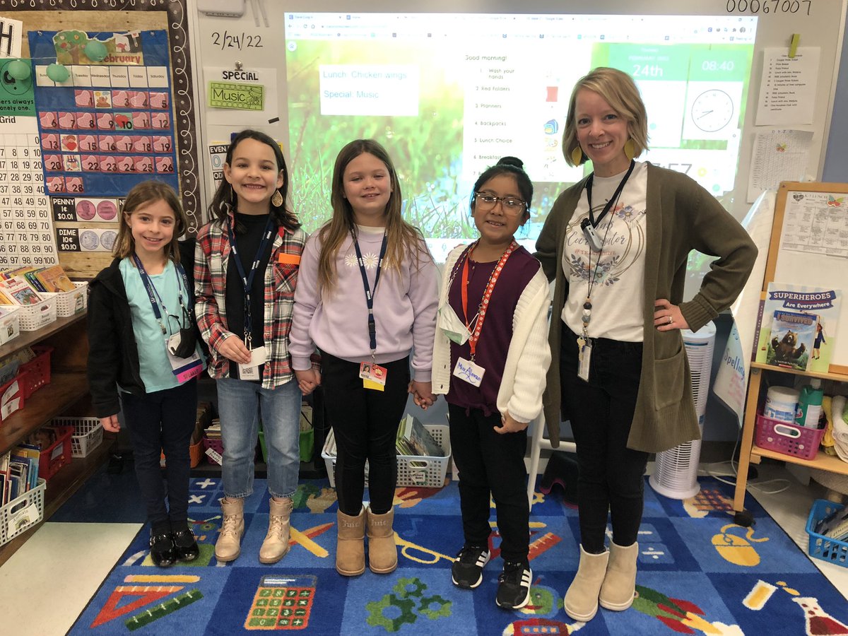 watkins_wc's tweet photo. Today for #WCyourfuture we have a cowboy, magician, and lots of teachers!🤩 @WestCler @CloughPikeElem #LoveWC https://t.co/5ycQVIz0FW