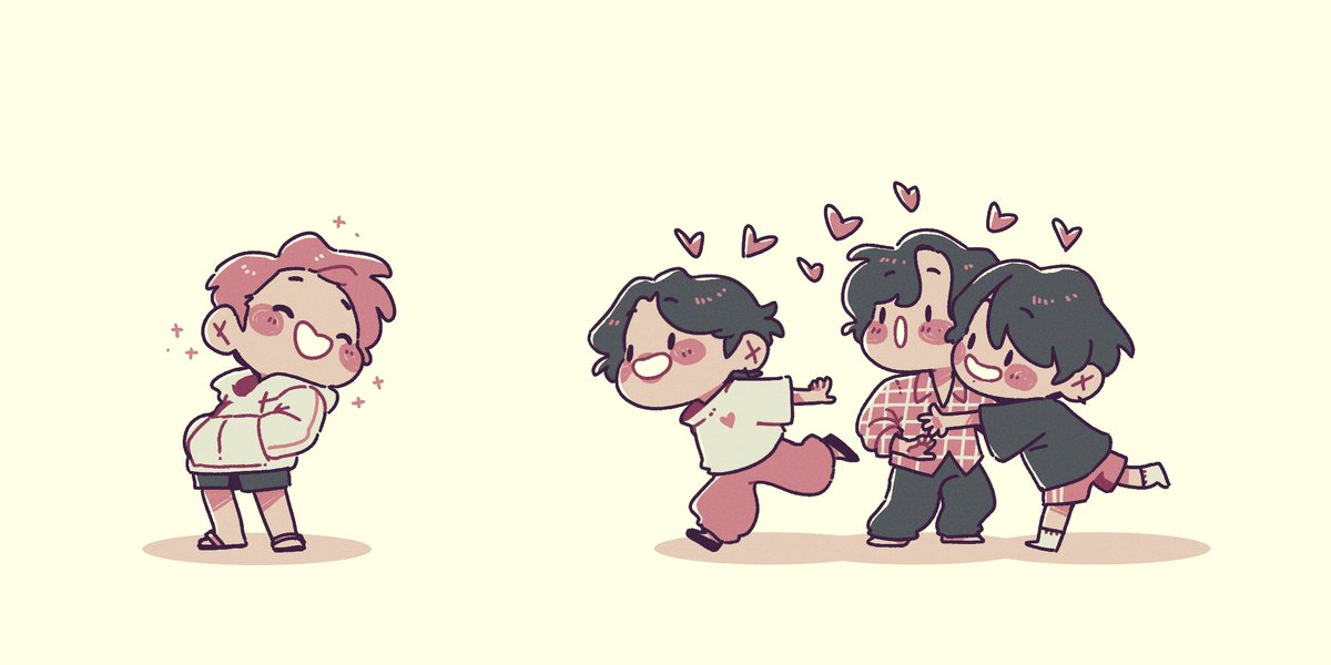 plumadot's tweet photo. collection of some of my tiniest tannies because i wanna draw like this again https://t.co/AOCUzpaDDr