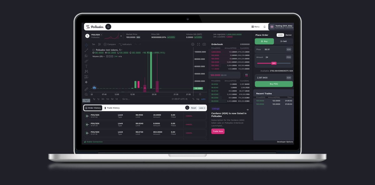 Polkadex tweet media