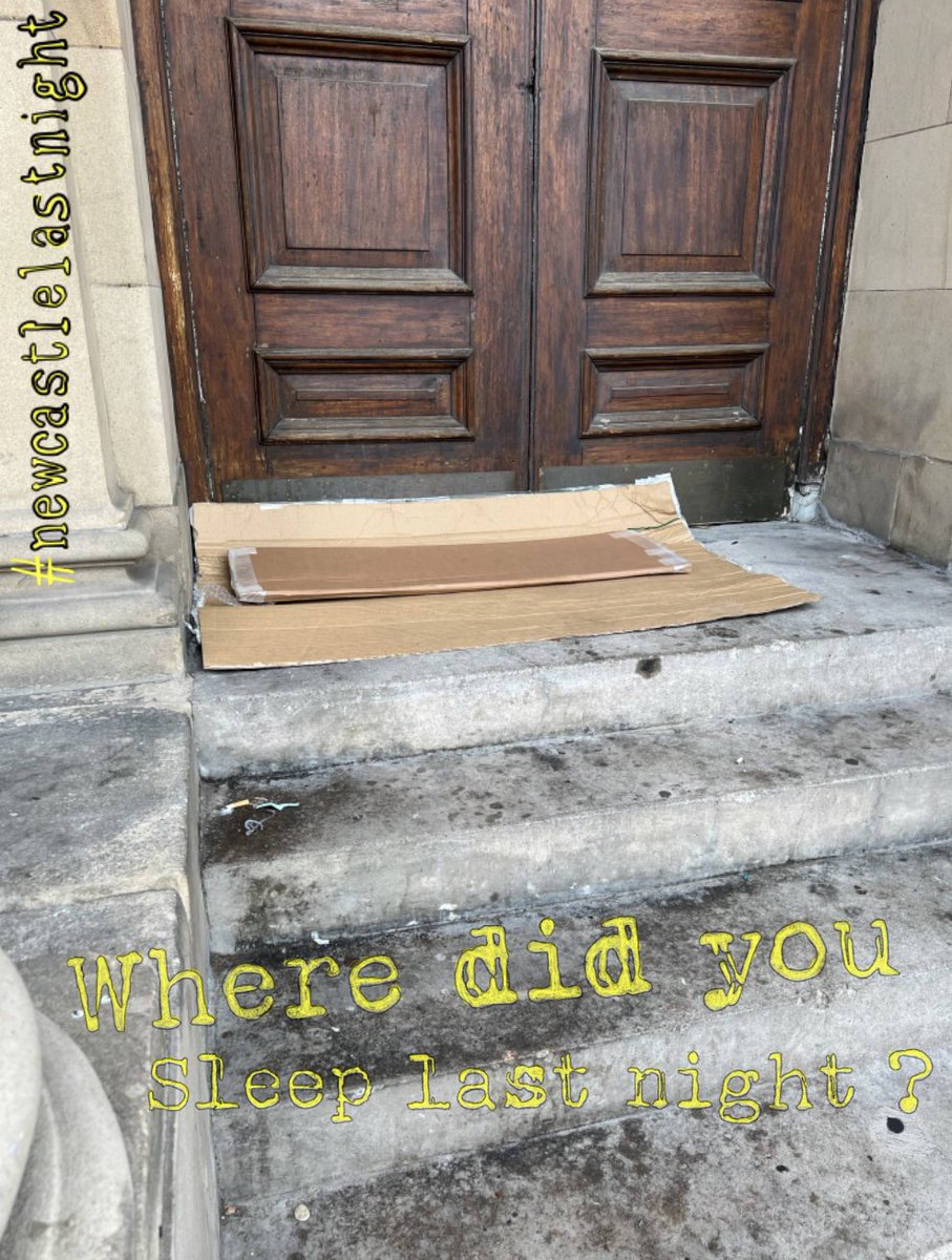 2014NEH's tweet photo. And @NewcastleCC keep telling me that they don’t have a issue with Rough Sleeping ? #bullship https://t.co/B7DMUhYM06