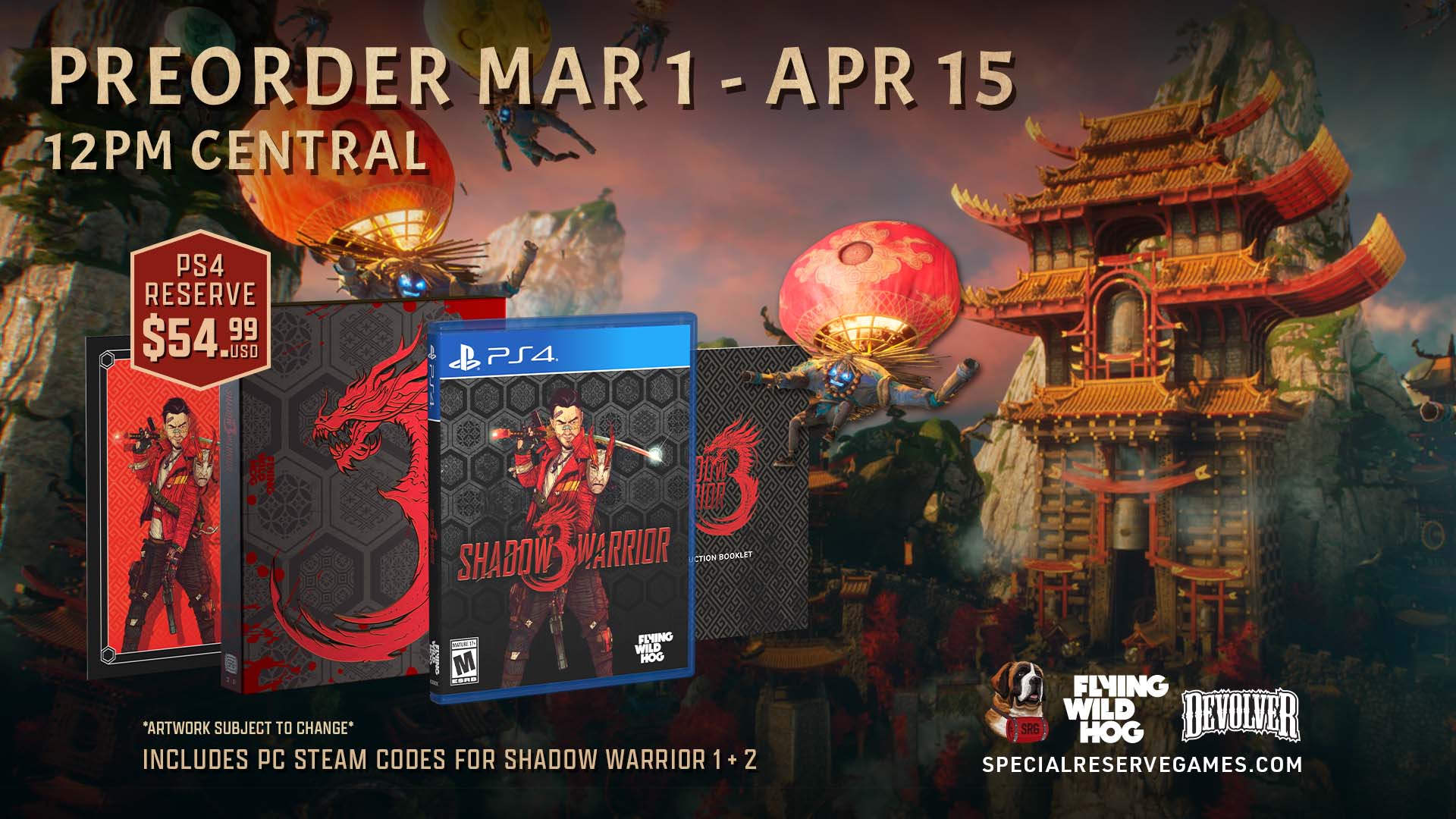 Shadow Warrior 3, March 1