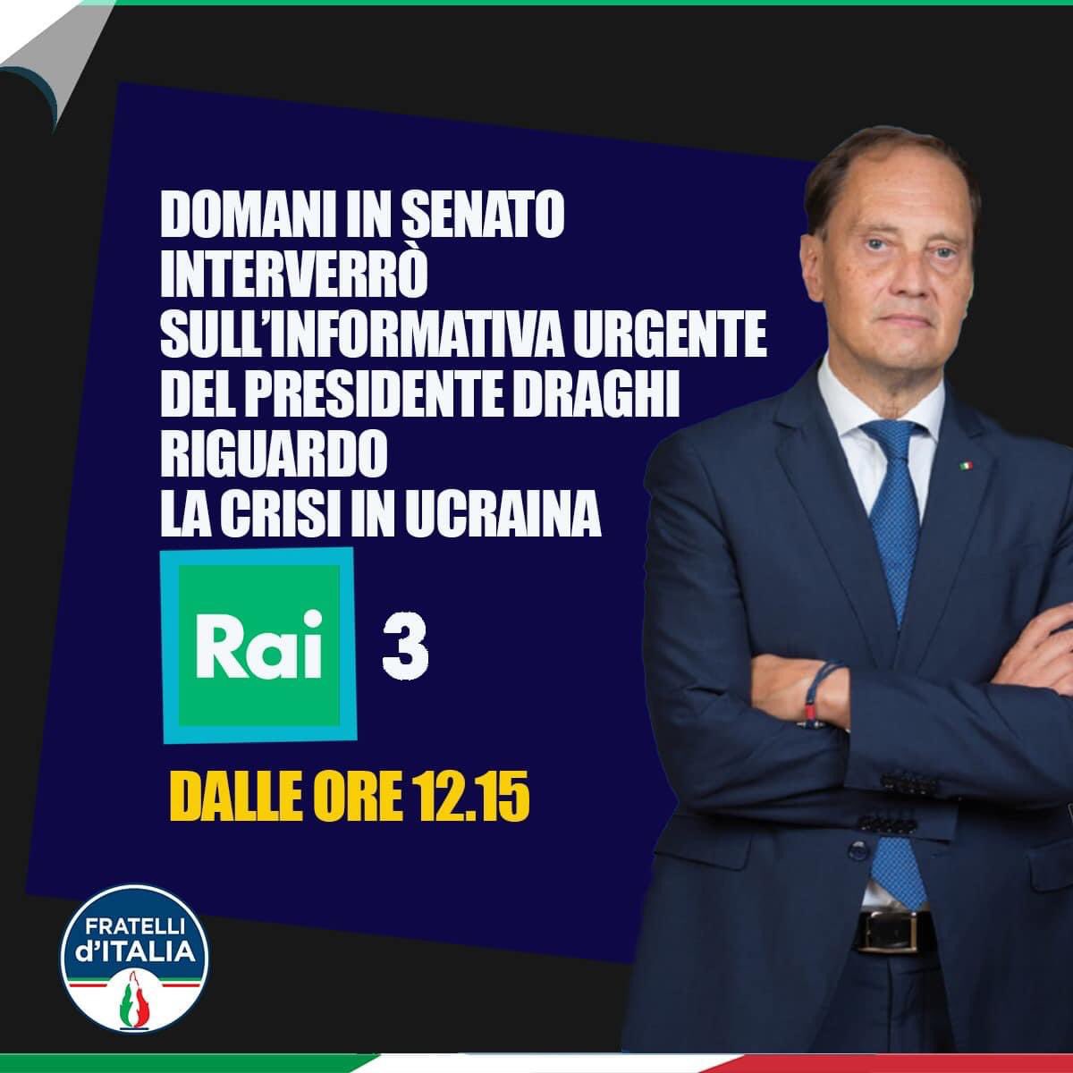 Luca Ciriani tweet media