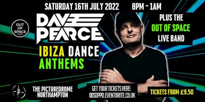 NN Events (@nrthmptonevents) on Twitter photo Out of Space Ibiza Dance Anthems Experience featuring legendary DJ <a href="/dj_davepearce/">Dave Pearce</a> at <a href="/_Picturedrome/">The Picturedrome</a> on Saturday 16th July 2022
๐ From 8pm-1am
๐ Tickets on sale now:
buff.ly/3IjHWuK Out of Space Ibiza Dance Anthems Experience featuring legendary DJ <a href="/dj_davepearce/">Dave Pearce</a> at <a href="/_Picturedrome/">The Picturedrome</a> on Saturday 16th July 2022
๐ From 8pm-1am
๐ Tickets on sale now:
buff.ly/3IjHWuK