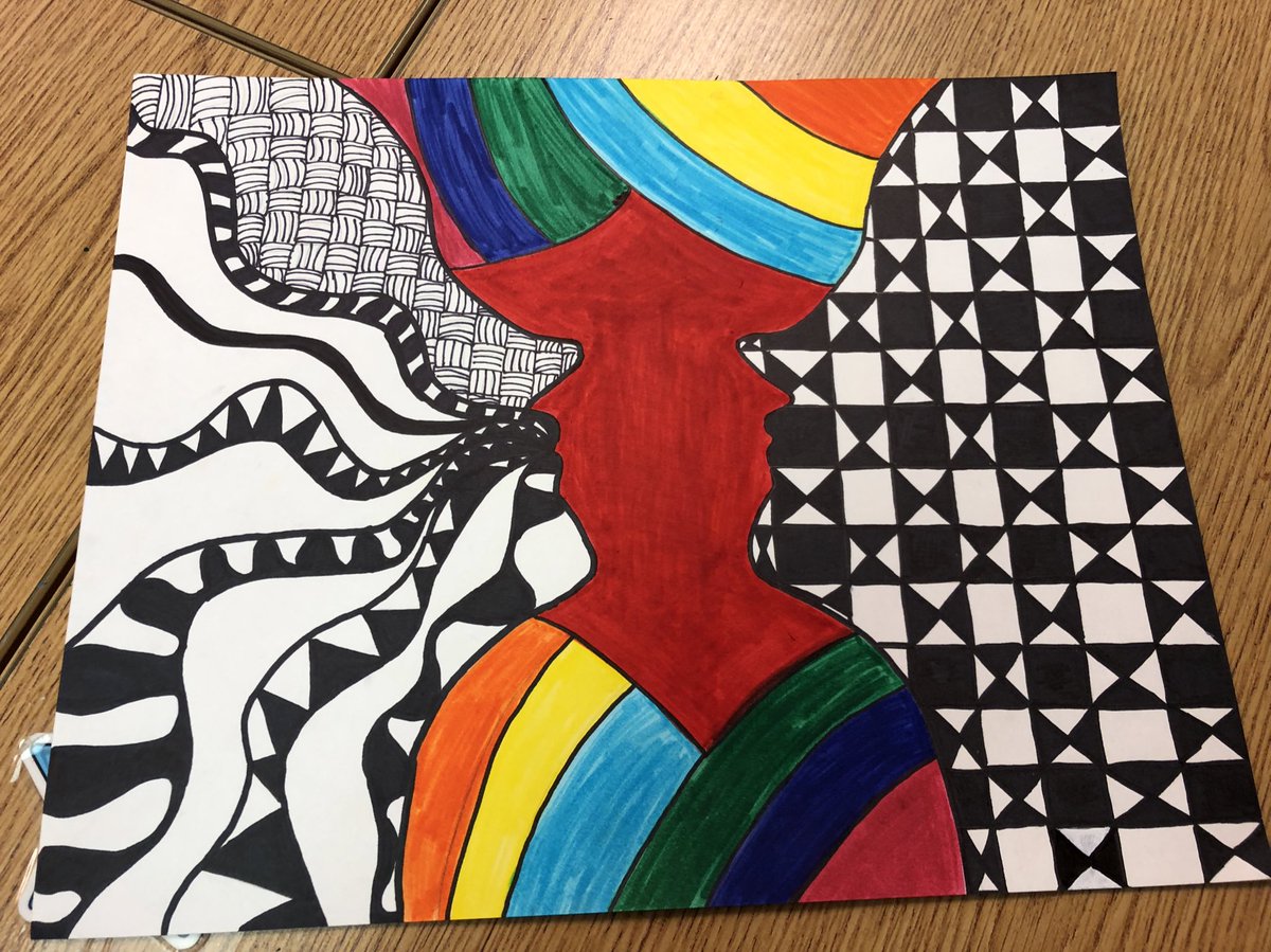 lfhsart's tweet photo. #ArtIPositive/Negative Design https://t.co/eL7tfUIL8y