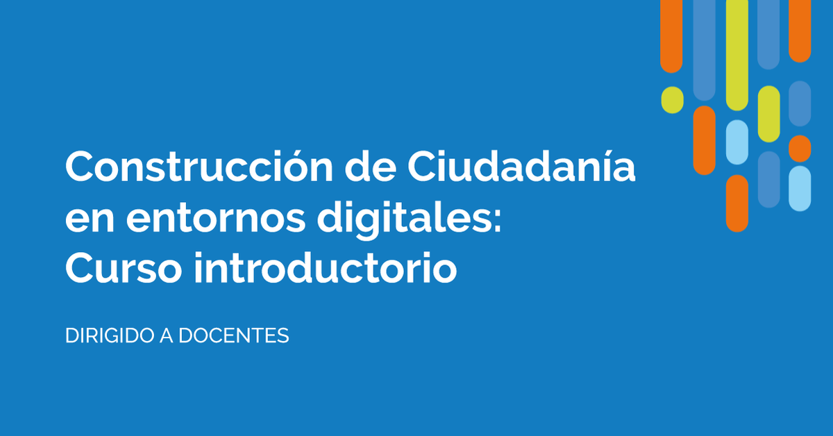 pablomar76's tweet photo. Ahora sí ! la invitación a empezar el año con un curso de 20hs de aproximación a la Ciudadanía Digital abierto a docentes de todos los niveles y subsistemas. 
+Info e Inscripciones 👇  https://t.co/nV8Yxj9RZw https://t.co/L6OtkwwfZE