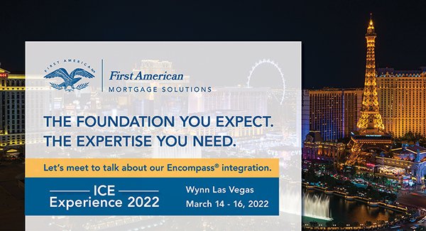 Join our experts in Las Vegas to discuss how our Encompass integration optimizes your origination process. Our end-to-end solution set includes title &amp; settlement, rate &amp; fee quotes, home equity, appraisal and more. firstam.us/35qmPYV  #mortgageindustry #mortgageloans