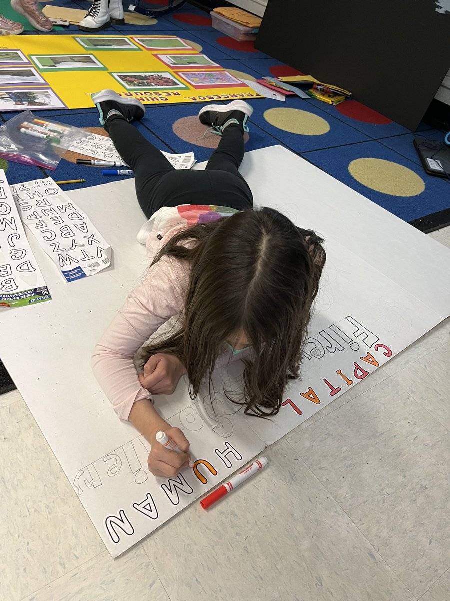 crgildea's tweet photo. Ancient China PBA is in full swing! Messy classroom = learning happening! @ColumbiaES_fcps https://t.co/n3W69hKrDq