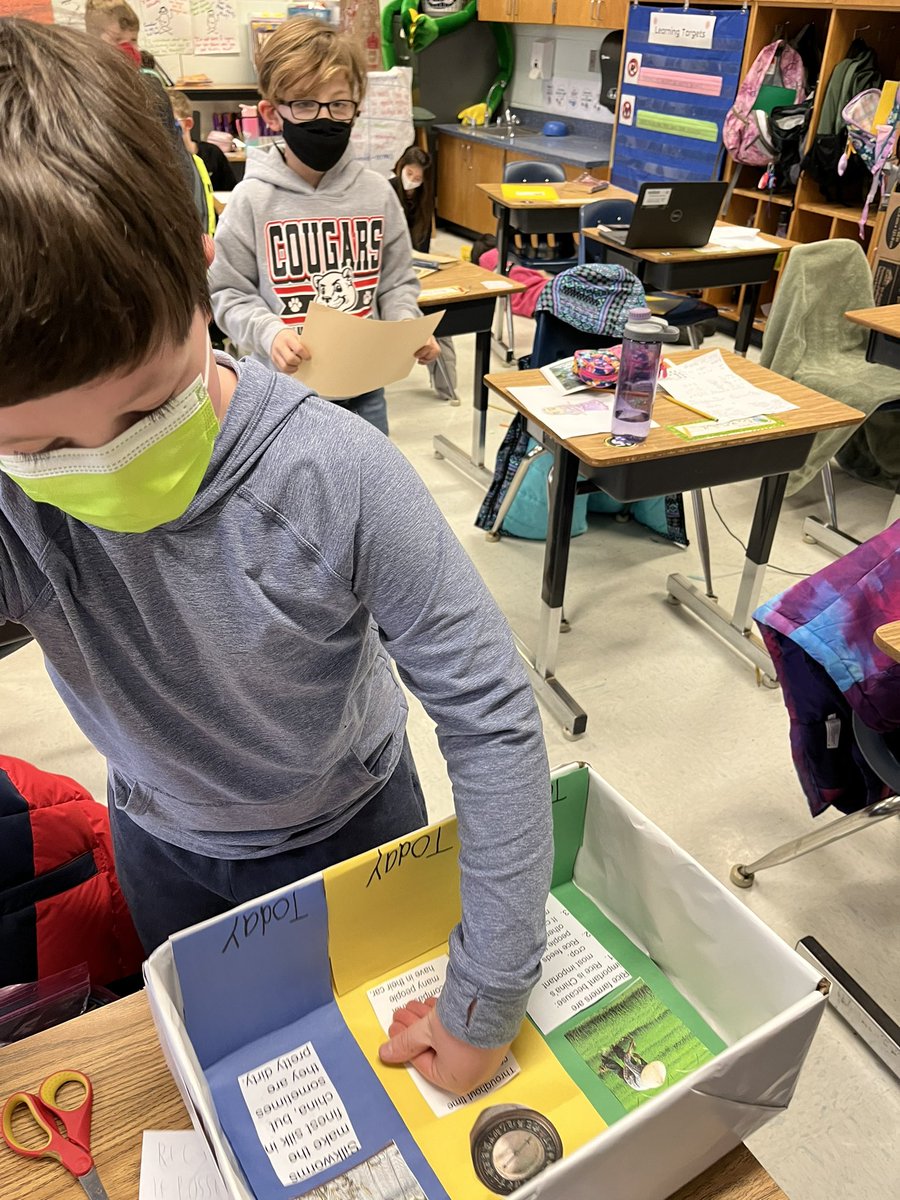 crgildea's tweet photo. Ancient China PBA is in full swing! Messy classroom = learning happening! @ColumbiaES_fcps https://t.co/n3W69hKrDq