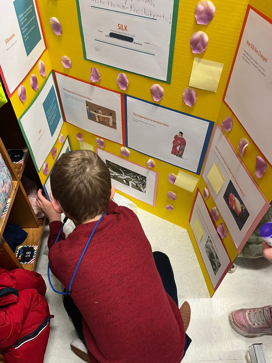 crgildea's tweet photo. Ancient China PBA is in full swing! Messy classroom = learning happening! @ColumbiaES_fcps https://t.co/n3W69hKrDq